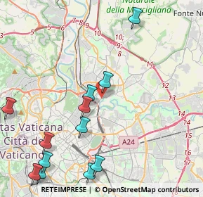 Mappa Via Nomentana Nuova, 00141 Roma RM, Italia (5.60333)