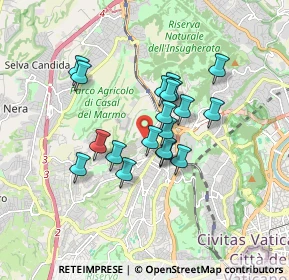 Mappa Via Cesare Lombroso, 00168 Roma RM, Italia (1.37053)