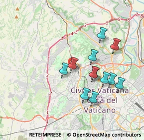 Mappa Via Cesare Lombroso, 00168 Roma RM, Italia (3.50583)