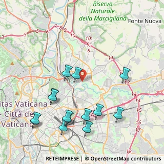 Mappa Via Levanna, 00141 Roma RM, Italia (4.94286)