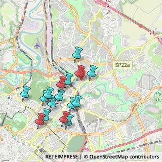 Mappa Via Valfurva, 00141 Roma RM, Italia (2.07375)
