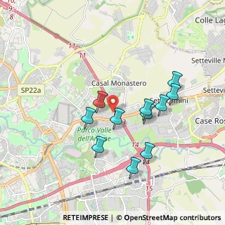 Mappa Via Smerillo, 00156 Roma RM, Italia (1.75364)