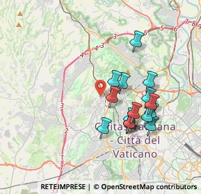 Mappa Via Ezio Sciamanna, 00168 Roma RM, Italia (3.45438)