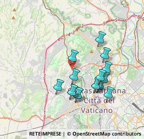 Mappa Via Ezio Sciamanna, 00168 Roma RM, Italia (3.5)