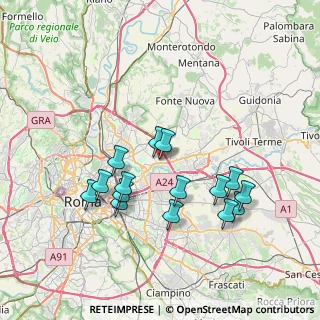 Mappa Via di Scorticabove, 00156 Roma RM, Italia (7.426)