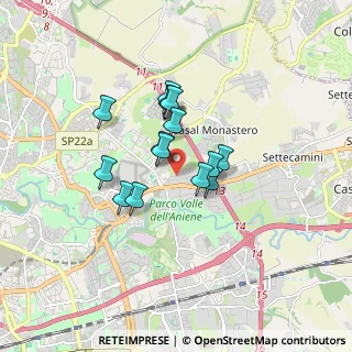 Mappa Via di Scorticabove, 00156 Roma RM, Italia (1.28933)