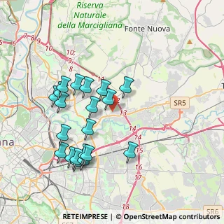 Mappa Via di Scorticabove, 00156 Roma RM, Italia (4.0405)