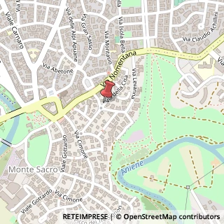 Mappa Via della Cisa, 1, 00141 Roma, Roma (Lazio)