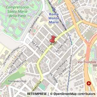 Mappa Via Vado Ligure, 4, 00136 Roma, Roma (Lazio)