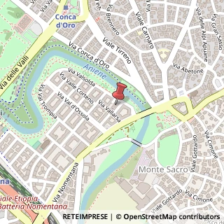 Mappa Via Val Passiria, 13, 00141 Roma, Roma (Lazio)