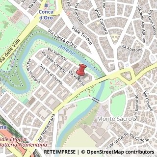 Mappa Via Vallarsa,  16, 00141 Roma, Roma (Lazio)
