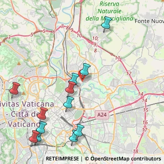 Mappa Via Val Passiria, 00141 Roma RM, Italia (5.655)