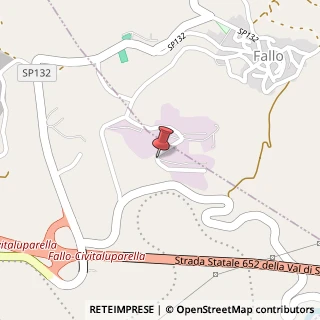 Mappa Via Cancello, 28, 66040 Fallo, Chieti (Abruzzo)