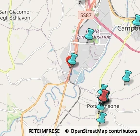 Mappa SS 87 Sannitica - km 215+890, 86039 Termoli CB, Italia (3.213)