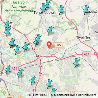 Mappa Via ardito desio, 00131 Roma RM, Italia (6.7005)