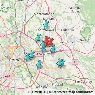 Mappa Via ardito desio, 00131 Roma RM, Italia (5.62083)