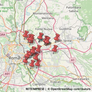 Mappa Via ardito desio, 00131 Roma RM, Italia (6.068)