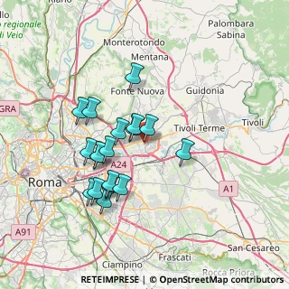 Mappa Via ardito desio, 00131 Roma RM, Italia (6.725)