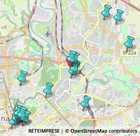 Mappa Via Felice Anerio, 00199 Roma RM, Italia (3.253)