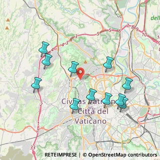 Mappa Via Sangemini, 00135 Roma RM, Italia (4.25273)