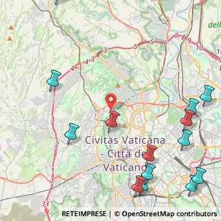 Mappa Via Sangemini, 00135 Roma RM, Italia (6.76071)