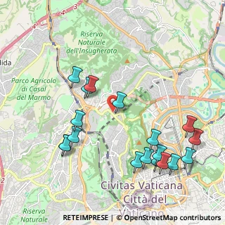 Mappa Via Sangemini, 00135 Roma RM, Italia (2.45056)