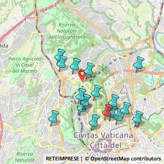 Mappa Via Sangemini, 00135 Roma RM, Italia (2.09889)