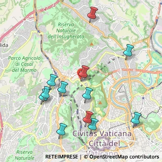 Mappa Via Sangemini, 00135 Roma RM, Italia (2.40583)