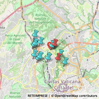 Mappa Via Sangemini, 00135 Roma RM, Italia (1.24733)