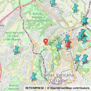 Mappa Via Sangemini, 00135 Roma RM, Italia (3.45625)