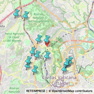 Mappa Via Sangemini, 00135 Roma RM, Italia (2.39143)