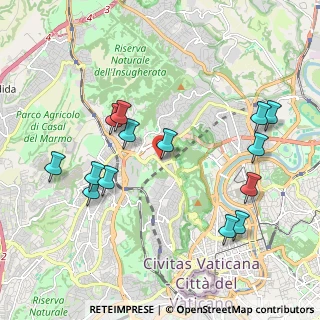 Mappa Via Sangemini, 00135 Roma RM, Italia (2.24857)