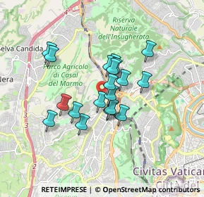 Mappa Via Andrea Verga, 00168 Roma RM, Italia (1.34)