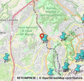 Mappa Via Andrea Verga, 00168 Roma RM, Italia (3.68917)
