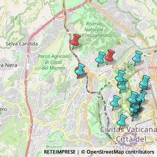 Mappa Via Andrea Verga, 00168 Roma RM, Italia (3.0505)