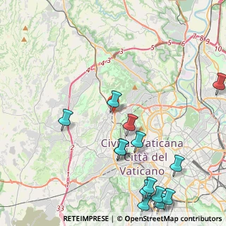Mappa Via Ferrante Aporti, 00168 Roma RM, Italia (5.97143)