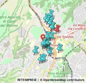 Mappa Via Alessandro Solivetti, 00168 Roma RM, Italia (0.6615)