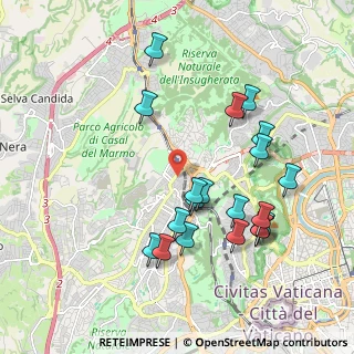 Mappa Via Vado Ligure, 00168 Roma RM, Italia (2.1225)