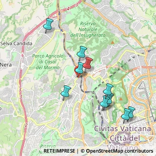 Mappa Via Vado Ligure, 00168 Roma RM, Italia (2.10909)