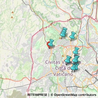 Mappa Via Vado Ligure, 00168 Roma RM, Italia (4.34818)