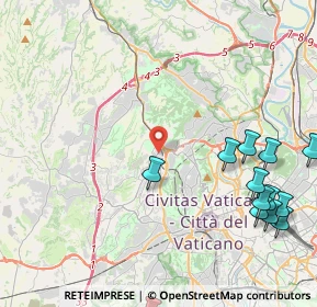 Mappa Via Vado Ligure, 00168 Roma RM, Italia (6.03)