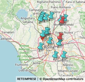 Mappa Via Vado Ligure, 00168 Roma RM, Italia (13.01647)