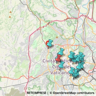 Mappa Via Tommaso Pendola, 00168 Roma RM, Italia (5.52059)