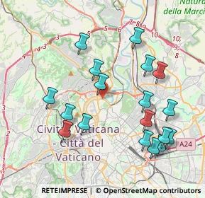 Mappa Lungotevere dell'Acqua Acetosa, 00196 Roma RM, Italia (4.40889)