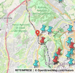 Mappa Via Pieve Ligure, 00168 Roma RM, Italia (3.22188)
