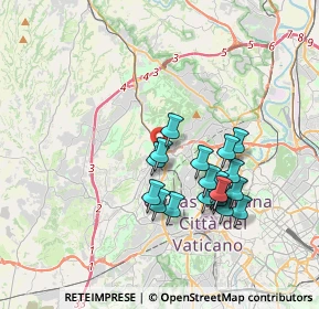 Mappa Via Pieve Ligure, 00168 Roma RM, Italia (3.408)