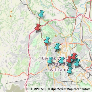 Mappa Via Pieve Ligure, 00168 Roma RM, Italia (4.92176)