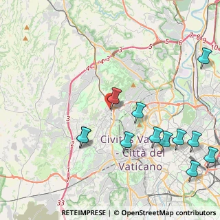 Mappa Via Pieve Ligure, 00168 Roma RM, Italia (5.42667)