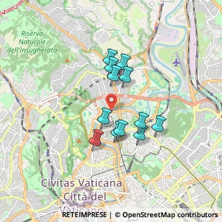 Mappa Lungotevere Salvo D'Acquisto, 00196 Roma RM, Italia (1.42833)