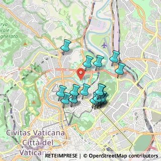Mappa Via delle Fornaci di Tor di Quinto, 00191 Roma RM, Italia (1.6075)